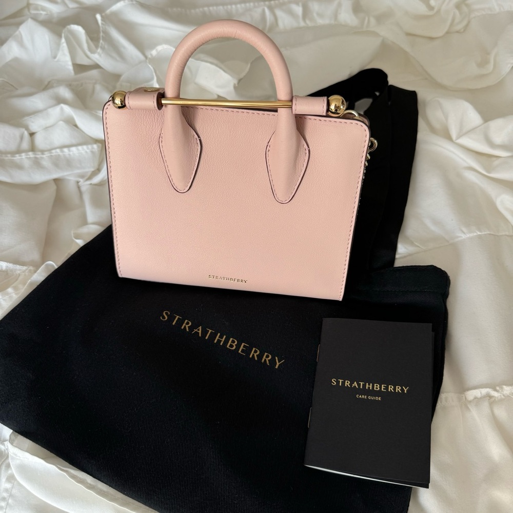 🚫SOLD🚫 Strathberry Nano Tote - Soft Pink - Picture 3 of 7